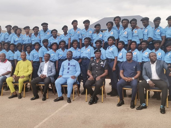 All 1064 recruits were drawn from the Ashanti, Bono East, Ahafo and Western North Regions