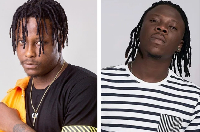 Kelvyn Boy and his former mentor, Stonebwoy