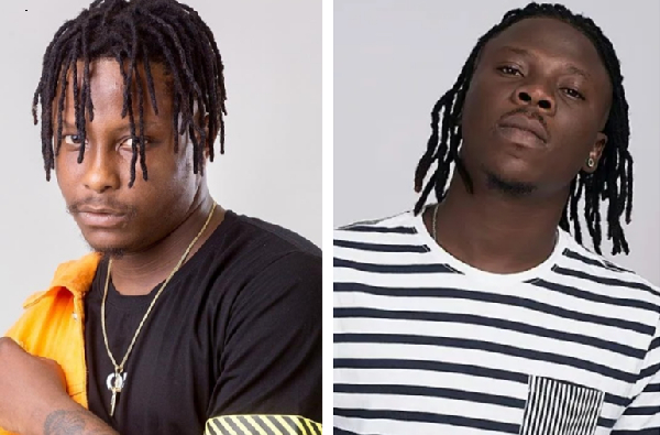 Kelvyn Boy and his former mentor, Stonebwoy