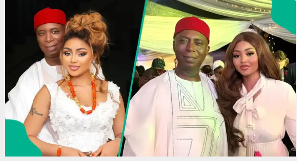 Actress Regina Daniels and husband, Ned Nwoko