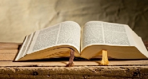 File photo of an open bible