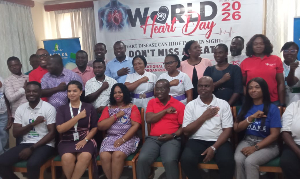 Participants of the launch pose for a photo