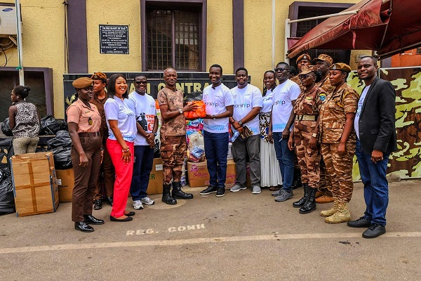 The church donated assorted items worth GH¢80,000