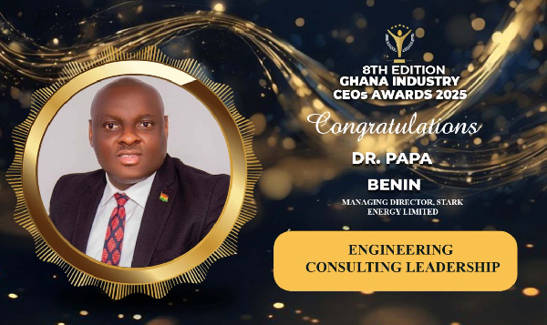 Dr Papa Benin, Managing Director of Stark Energy Limited