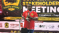 Solomon Ofosu-Ware is the Asante Kotoko National Circles Supporters Chairman