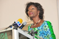 Former Minister of Fisheries and Aquaculture, Sherry Ayittey