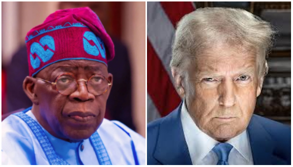 Bola Ahmed Tinubu and Donald Trump