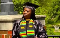 Crystal Kafui Asimenu is a Ghanaian student in the US