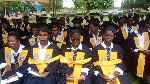 A file photo of St Paul Technical School graduates