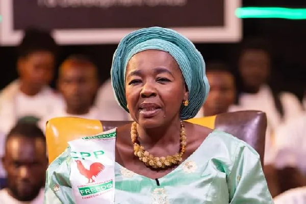 Nana Akosua Frimpomaa, is the 2024 Flagbearer of the CPP