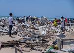 MP Storms Site, Heavy Security: Scenes from La Pleasure demolition exercise