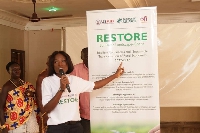 Ms. Matilda Agyapong, Manager for Landscapes and Communities at Rainforest Alliance Ghana