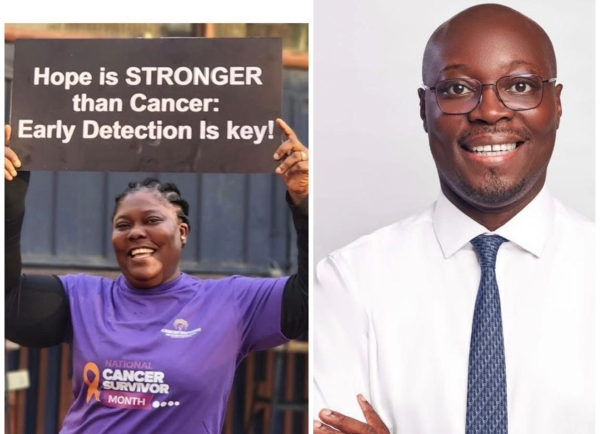 Dr Cassiel Ato Forson became an unseen hero in Ramatu Sumani’s battle with cancer