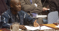 Under Secretary-General Olara Otunnu addresses the Security Council, 14 January 2002