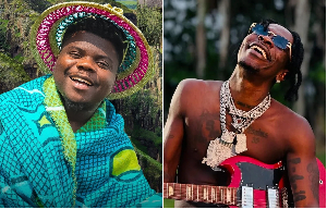 Wode Maya (L) and Shatta Wale (R)