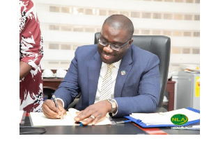 Director General of the National Lottery Authority (NLA), Samuel Awuku