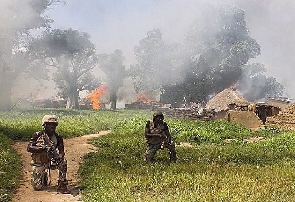 File photo: Personnel of the Ghana Armed Forces in Bawku