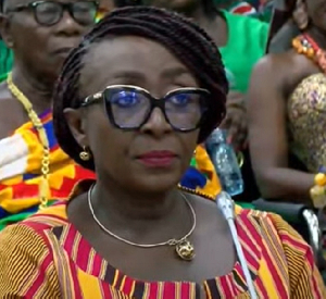 Minister of Tourism, Arts, and Culture-designate, Abla Dzifa Gomashie