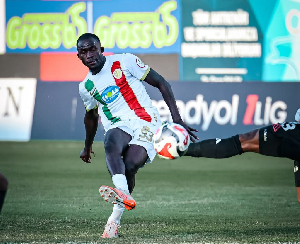 Felix Afena Gyan plays for Amedspor