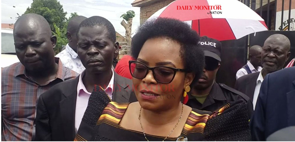 Persis Namuganza is the Minister of State for Housing and Urban Development