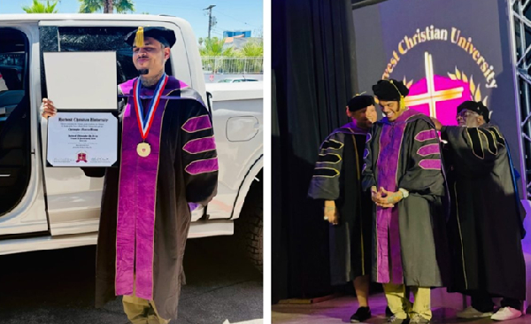 RnB/Pop star, Chris Brown is now a doctor