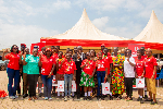 Kwesimintsim MP Philip Buckman celebrates Telecel DigiTech Academy graduates in Effiakuma