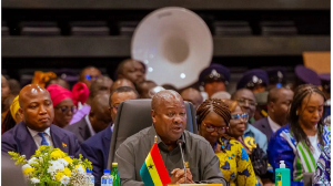 John Dramani Mahama is the President of Ghana
