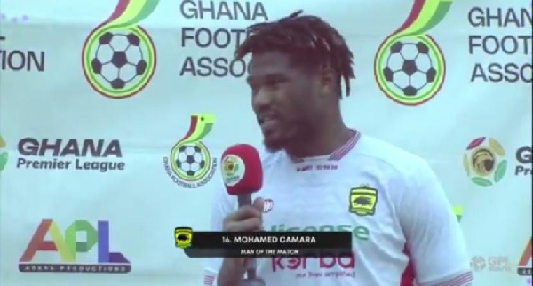 Asante Kotoko goalkeeper Mohamed Camara