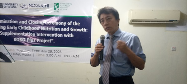 Dr. Futoshi Yamauchi, Project lead and Senior Research Fellow at IFPRI