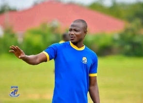 Head coach of Tamale City, Hamza Mohammed