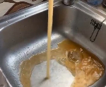 Nungua residents alarmed as contaminated brown water flows from taps