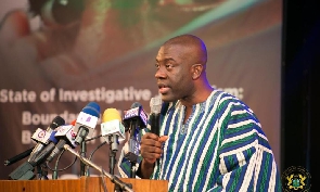 Kojo Oppong Nkrumah is Information Minister