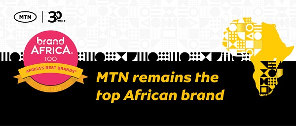 MTN Group has retained the top spot in the annual 'Brand Africa 100: Best Brands' survey