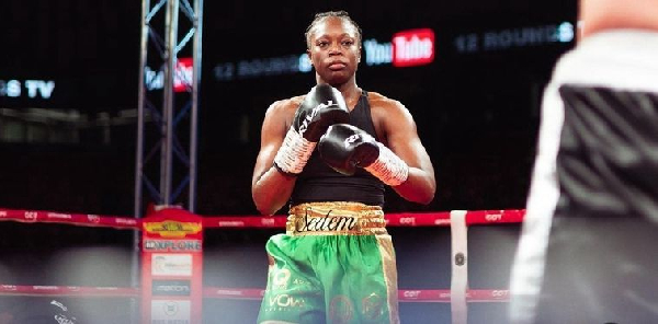 Ghanaian boxer Sedem Ama