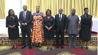 Chief Justice of Ghana, Her ladyship Gertrude Torkornoo with the judges