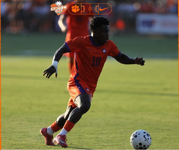 Ransford Gyan has been named the Atlantic Coast Conference Offensive Player of the Week