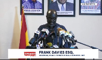 Frank Davies is the Chairman of the Legal and Constitutional Committee  of the NPP