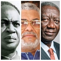 Nkrumah, Rawlings and Kufuor