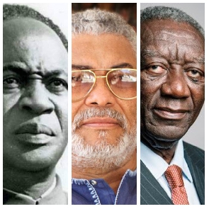 Nkrumah, Rawlings and Kufuor