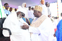 Vice President, Dr Mahamudu Bawumia and National Chief Imam, Sheikh Osman Nuhu Sharubutu