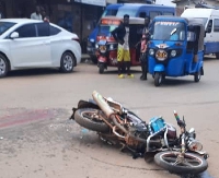 File photo | Motor bike involved in an accident