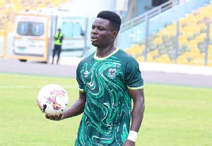 Isaac Afful, a defender with FC Samartex