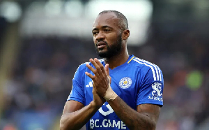 Jordan Ayew's future with Leicester City is in doubt after club suffered relegation