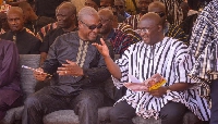 Mahamudu Bawumia and John Dramani Mahama