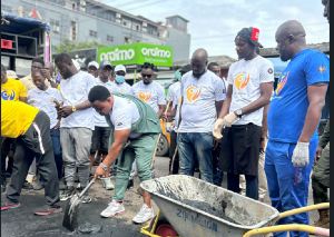 The drive saw collaboration between Let Love Lead NGO and the Ghana Police Service