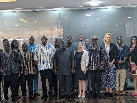 Some of the stakeholders in a photograph during the event