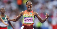 Three-time Olympic 1500m champion Faith Kipyegon