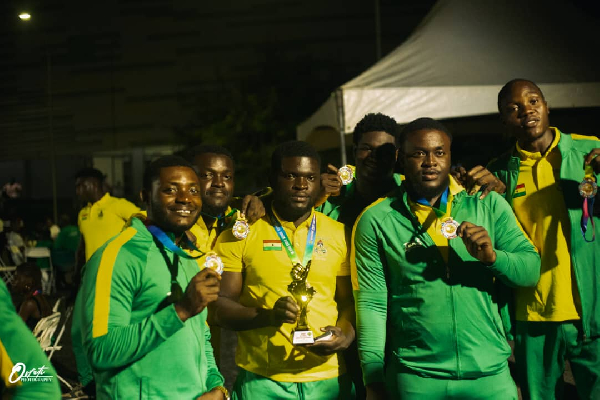 A photo of the KNUST team for the 2025 GUSA games