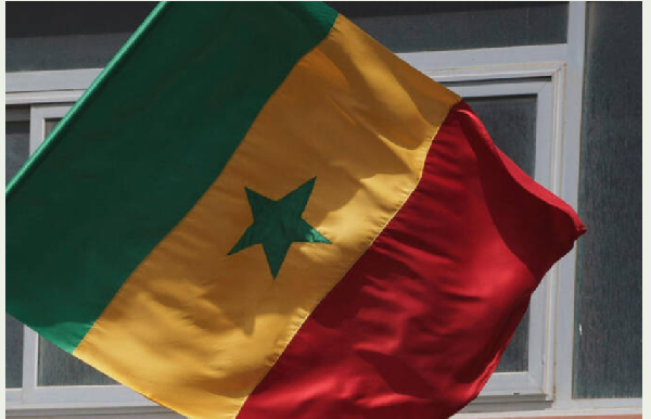 File photo of Senegal's national flag