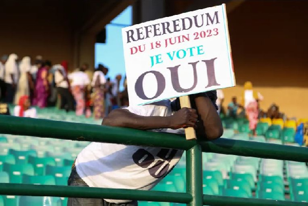 The Referendum is crucial for military's commitment to civilian rule. [Fatoma Coulibaly/Reuters]